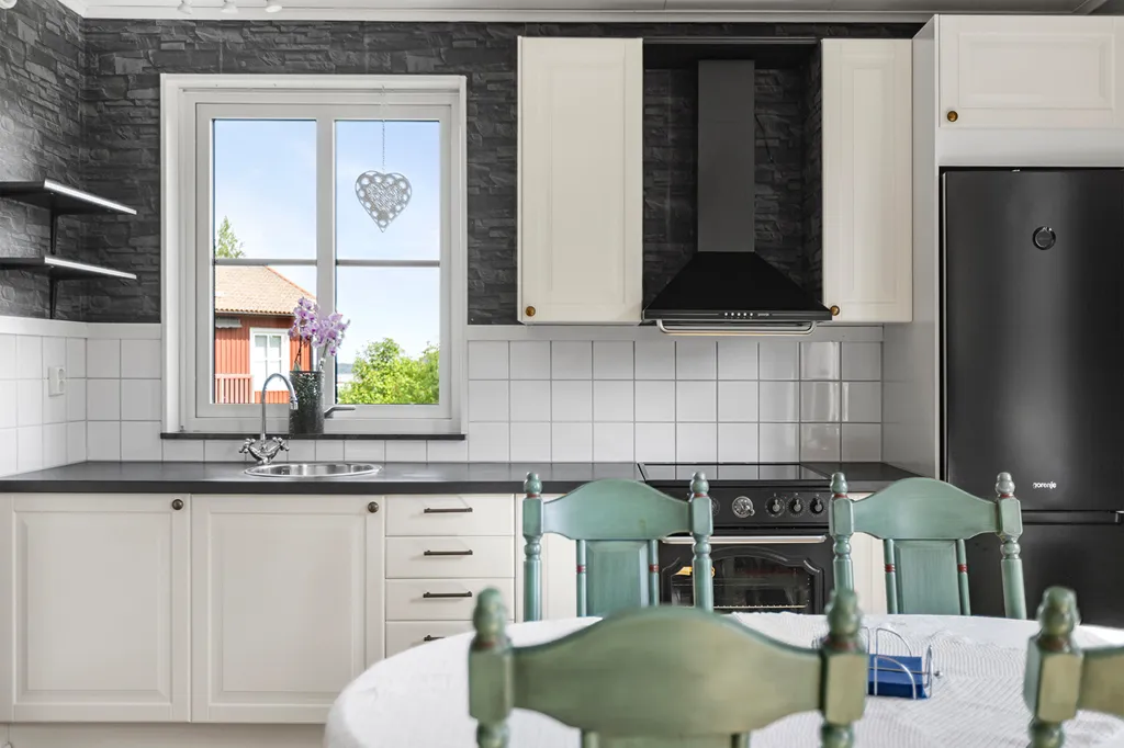 Cucina - Apartment with View in Central Kumla