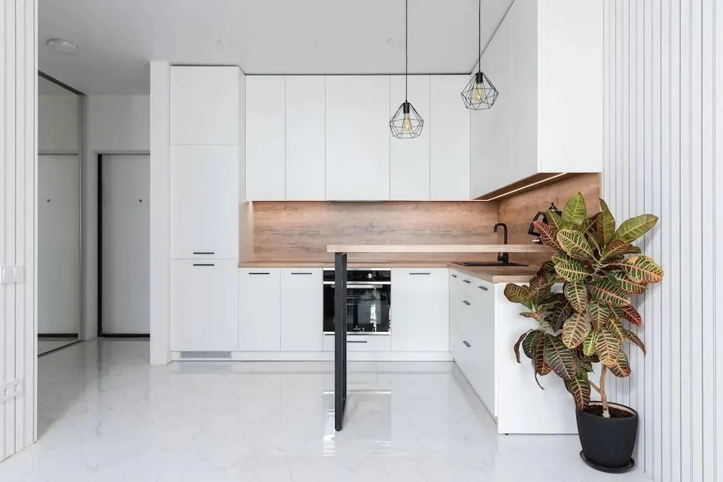 Kitchen - Modern Villa with Garden in Poggio Imperiale, Florence
