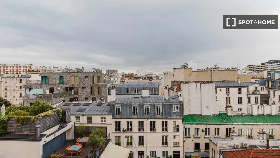 Terrasse - Appartement 3 Pièces à Bastille-Popincourt