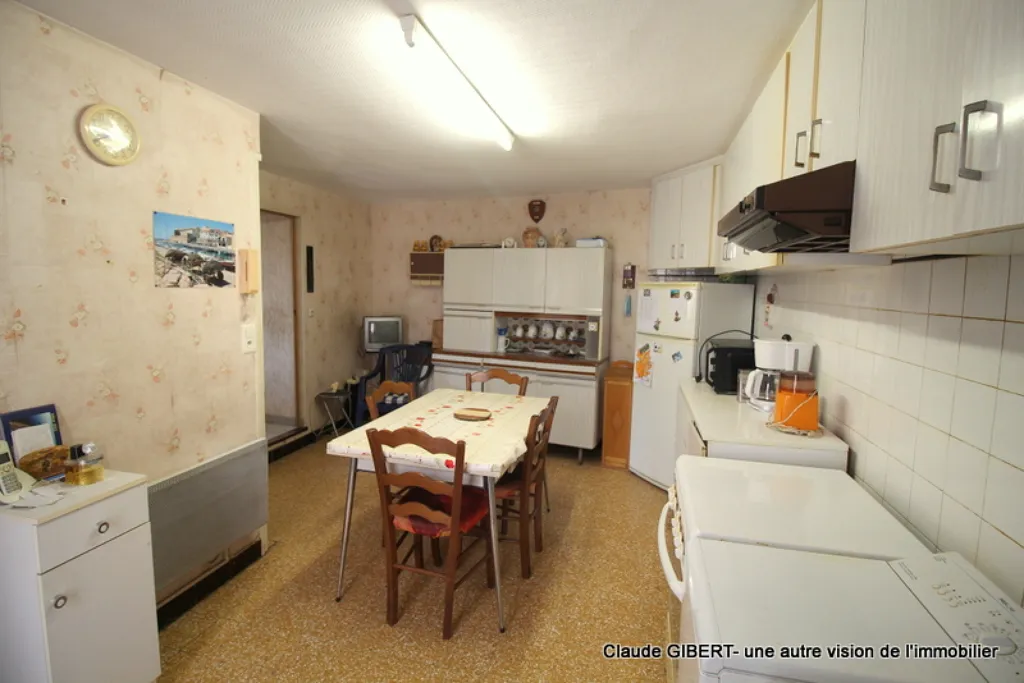 Cuisine - Maison de Village T4 avec Garage à Mèze