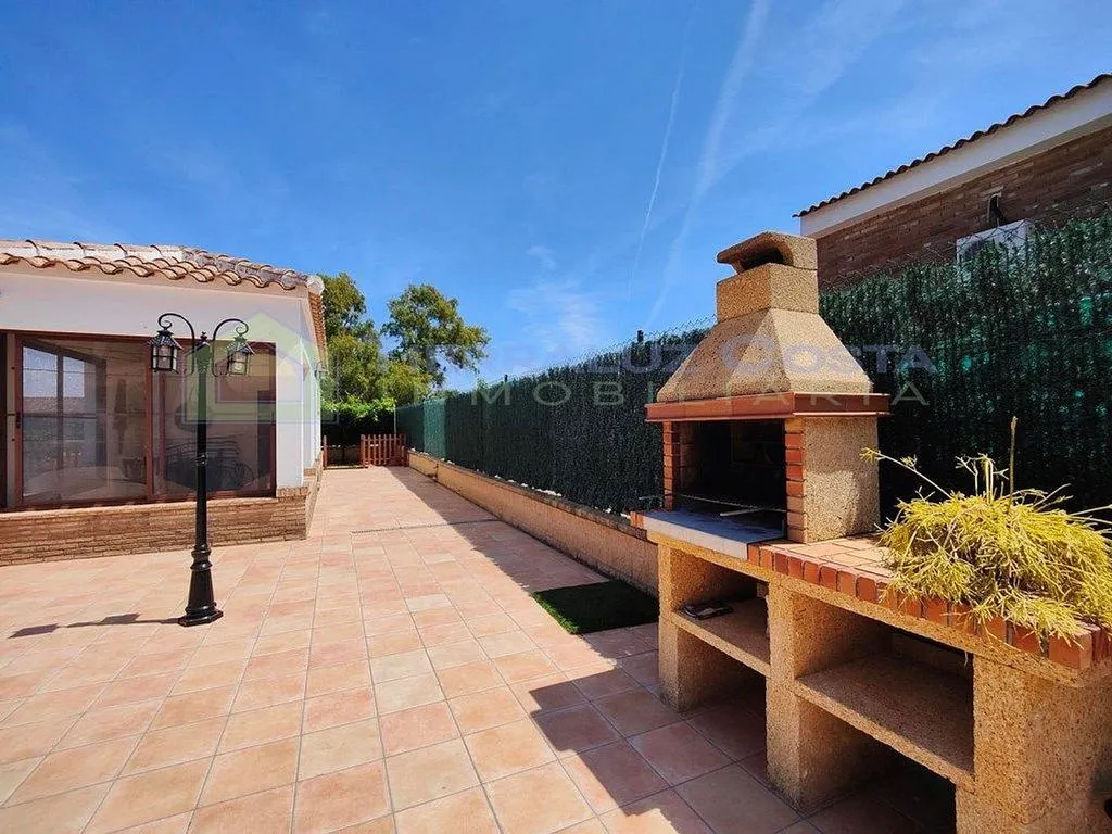 Terrasse - Chalet with Pool and Terraces in Lepe