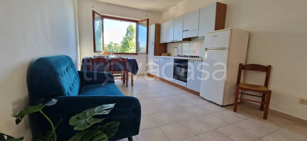 Köök - Seafront Apartment with Parking in Latina