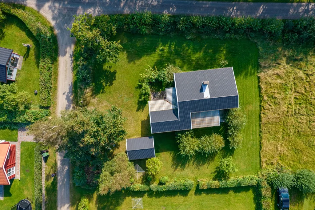 Vue aérienne - Plot for New Build in Falkenberg