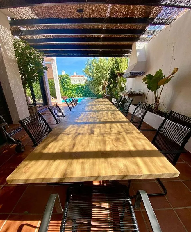 Terrass - Chalet with Pool and Terrace in Casco Antiguo