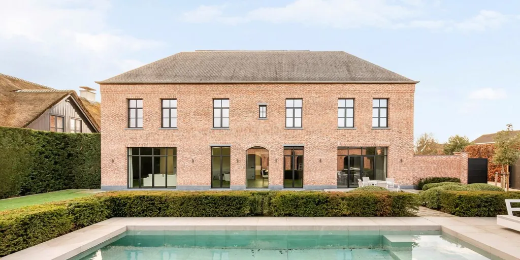Piscine - Manoir Énergétiquement Éfficace avec Piscine à Hoogstraten