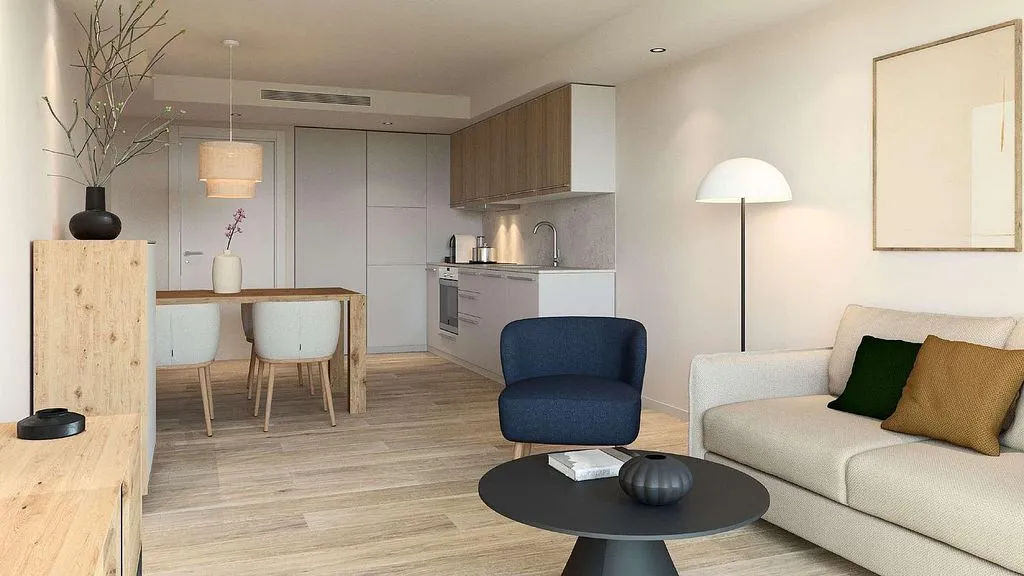 Séjour - New Flat with Pool in Moncofa