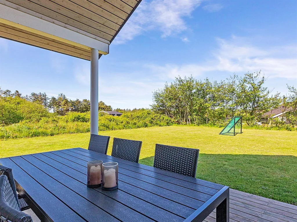 Terrasse - Activity House with Spa near Coast in Denmark