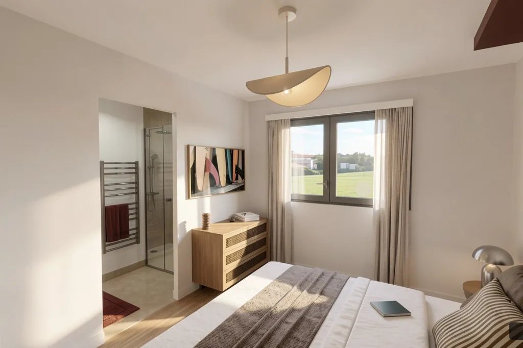 Chambres - Villa 4 Chambres avec Piscine à Anglet 5 Cantons