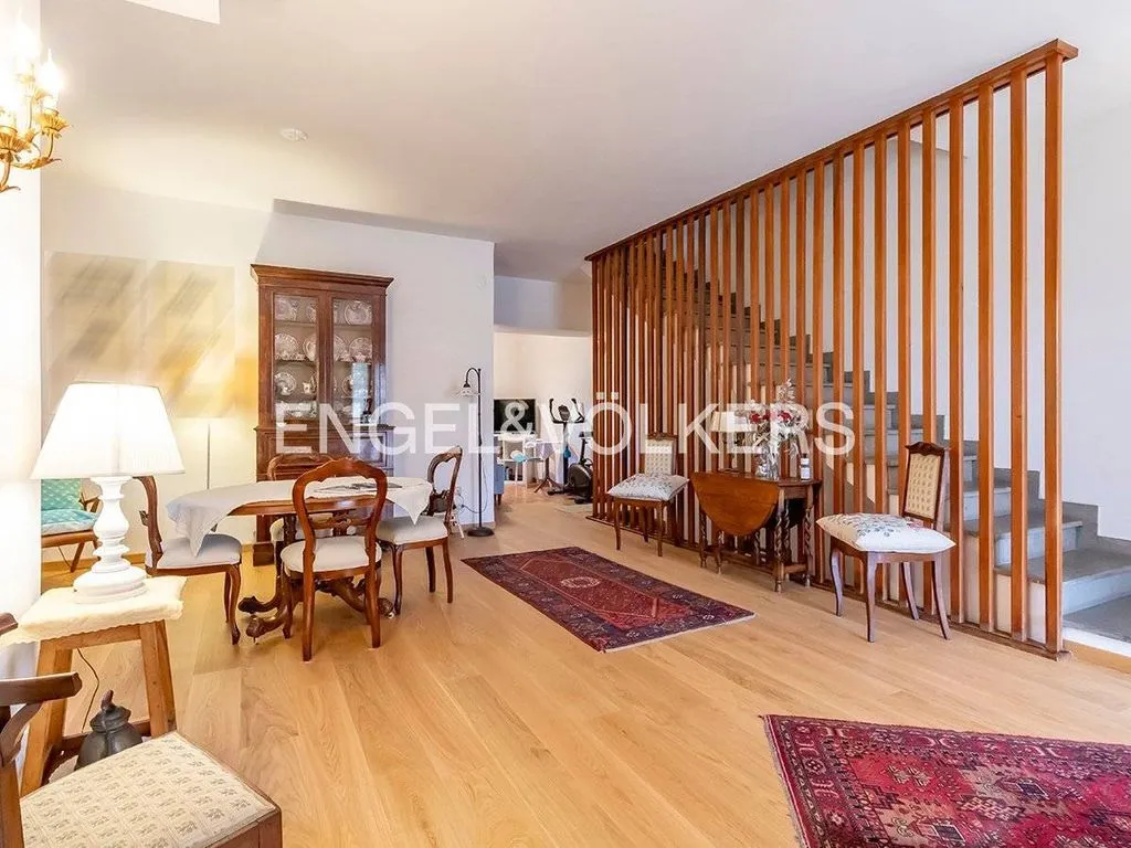 Soggiorno - Luxury Villa with Private Garden in Via Sofocle, Rome