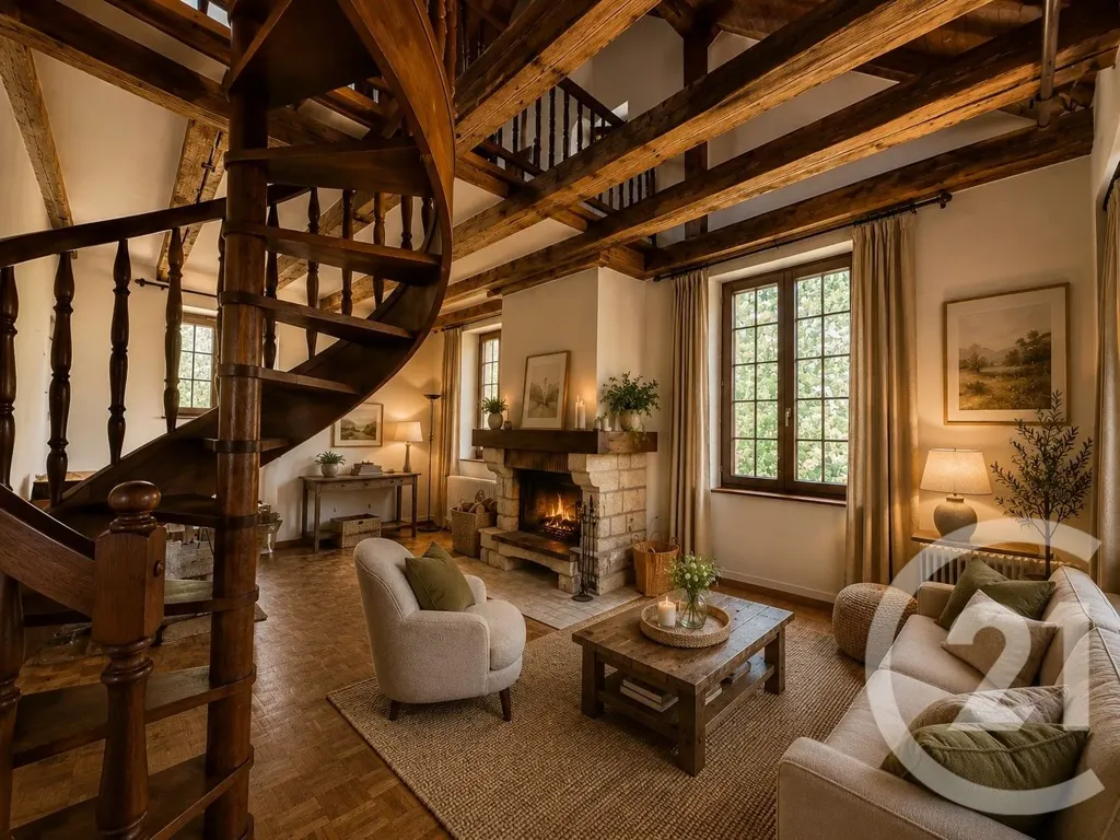 Séjour - Maison de 6 Pièces avec Jardin à Ottrott