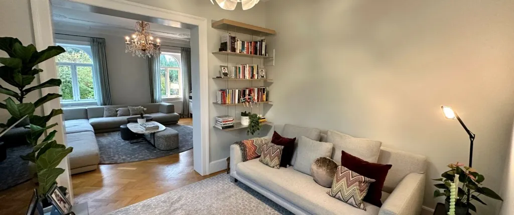 Elutuba - Furnished Villa with Garden in Charlottenlund