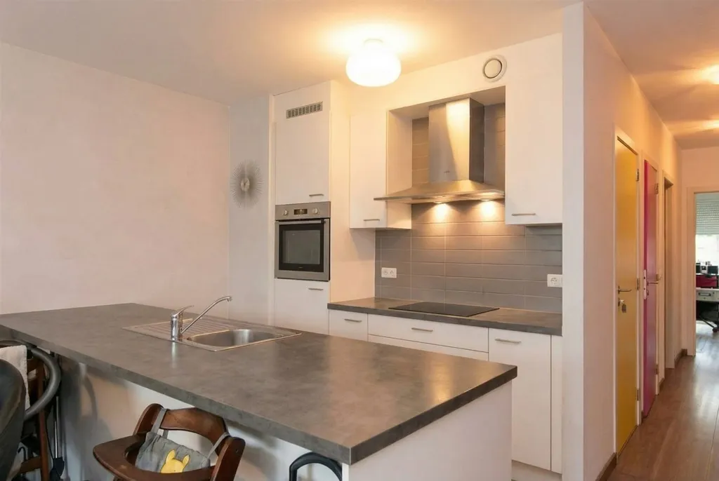 Köök - Apartment with Terrace in Hoboken