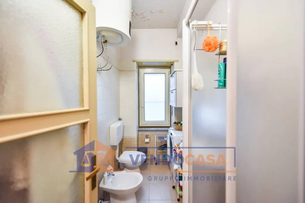 Salles de bain - Central Trilocale with Balcony in Turin