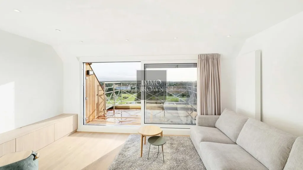 Séjour - Penthouse avec Terrasse et Vue Golf à Knokke Zoute