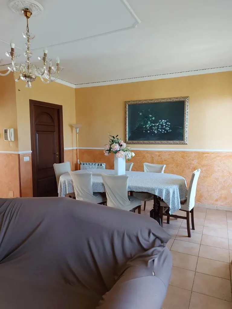 Salle à manger - Semi-detached Villa with Panoramic Views in Messina