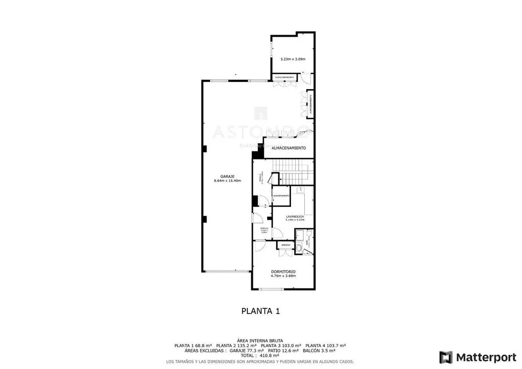 Plan - Luxury Townhouse with Pool in Madrid