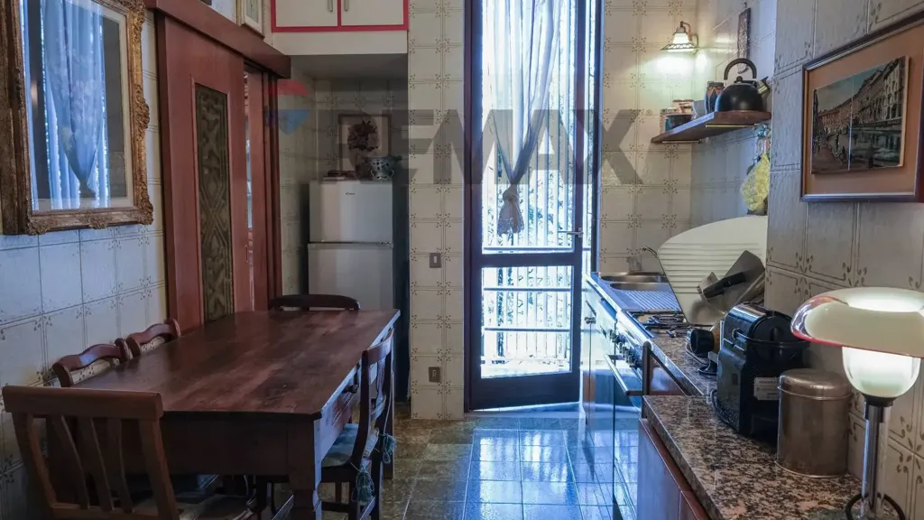 Cuisine - Penthouse with Panoramic Views in San Donato Milanese