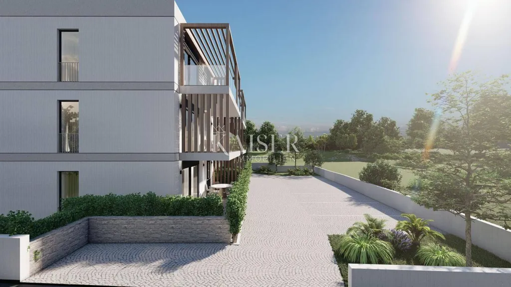 Modern Apartment with Sea View in Stivašnica