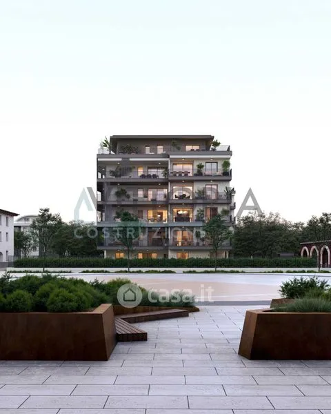 Jardin - Trilocale with 38m² Terrace in Bergamo
