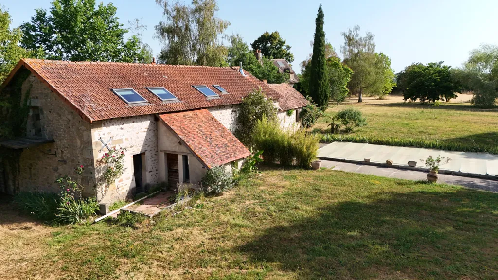 Õhuvaade - Charming Domain with Pool near Autry Isards