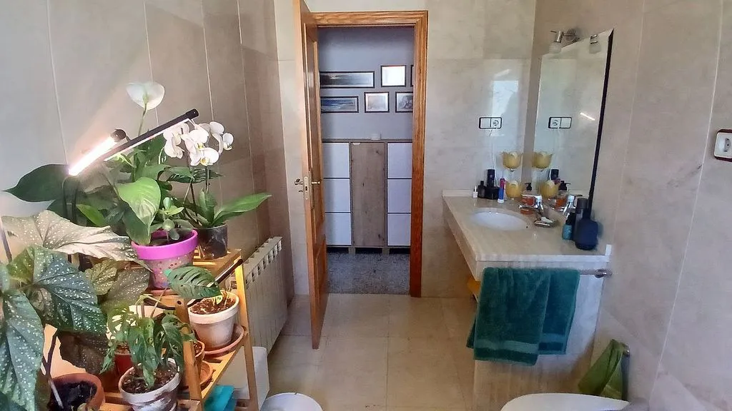 Salles de bain - Chalet with Pool and Terrace in Guadarrama