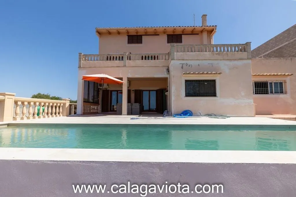 Piscine - Chalet with Sea Views in Ses Salines