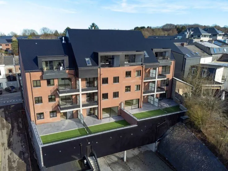 Õhuvaade - Condominium with Terrace near Marche-en-Famenne