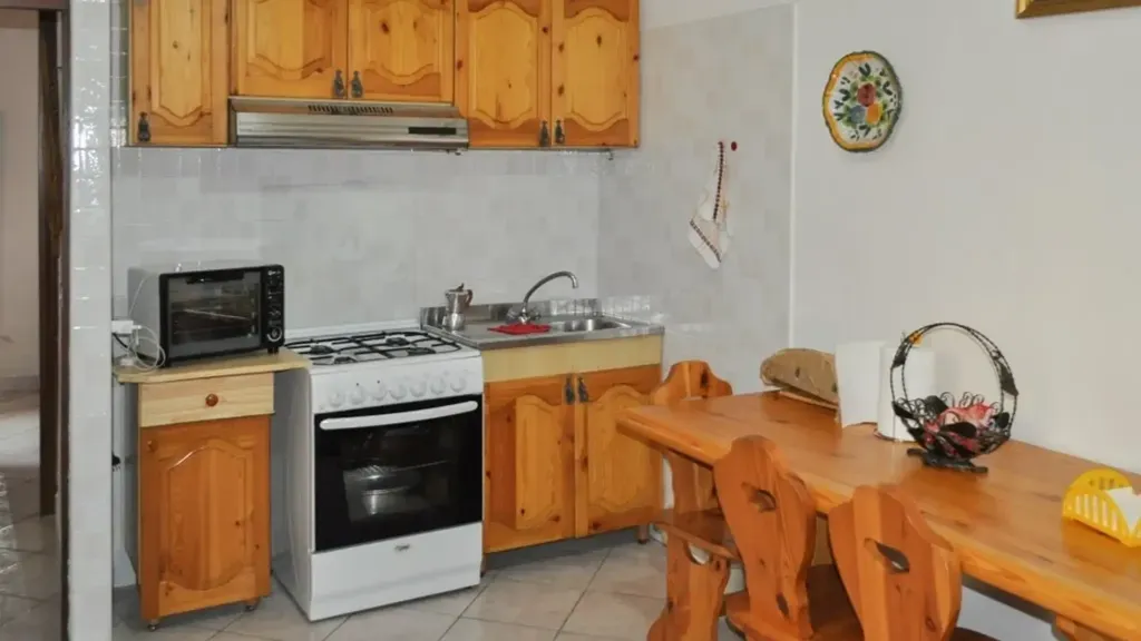 Cuisine - Apartment with Large Terrace in Scalea