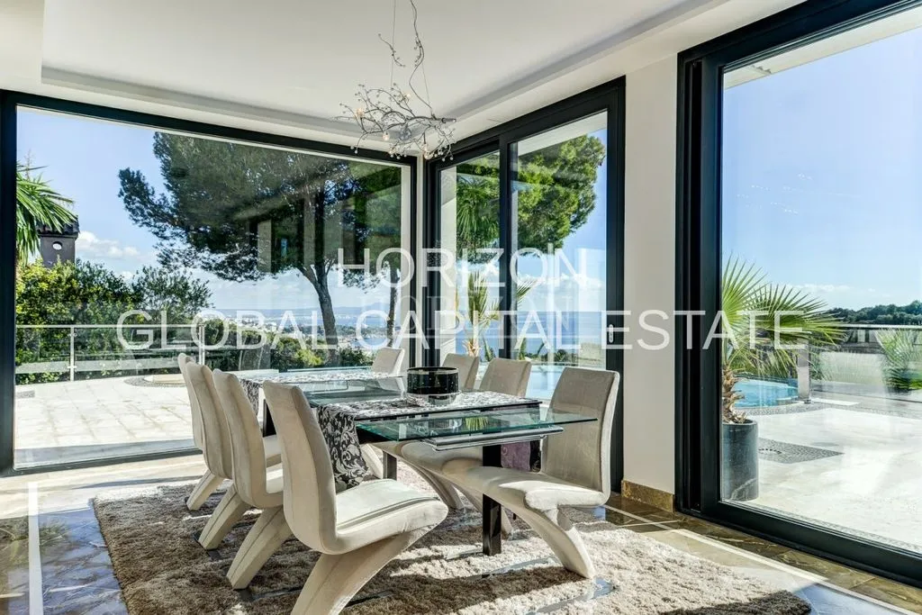 Söögituba - Luxury Villa with Sea View in Bendinat