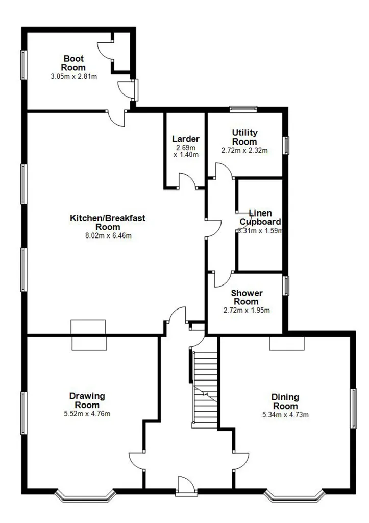 Plan - Maison 5 chambres à Castlellis