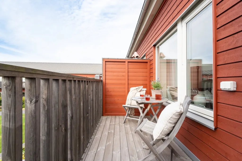 Balcon - Apartment with South Balcony in Kolla Parkstad