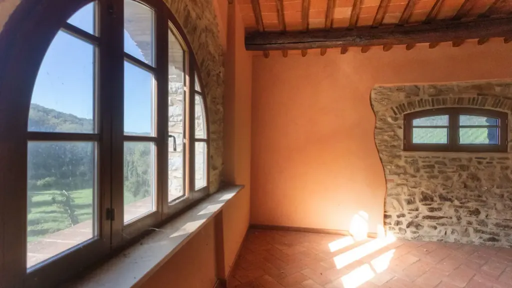 Rooms - Casale with Pool in Gaiole in Chianti