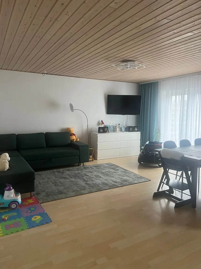 Séjour - Central Apartment with Balcony in Herning