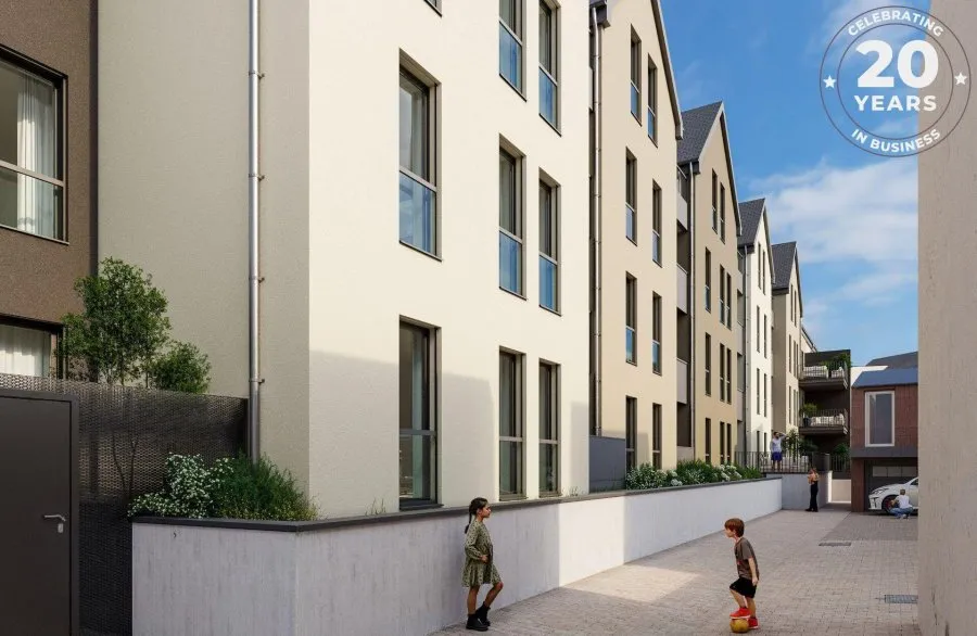 Extérieur - Appartement 2 Chambres avec Garage à Diekirch