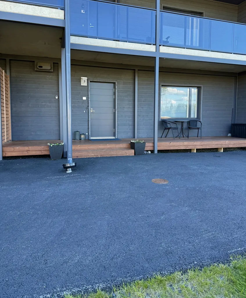 Terrass - Modern 1st Floor Apartment with Sauna in Kärki