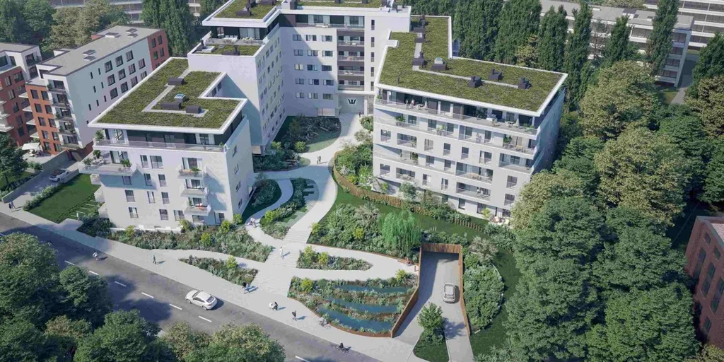 Vue aérienne - Studio Énergétique avec Slaaphoek à Sint-Lambrechts-Woluwe