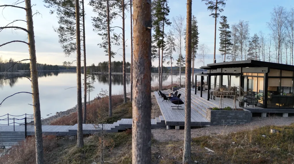Esterno - Architectural Villa with Saimaa View in Puumala