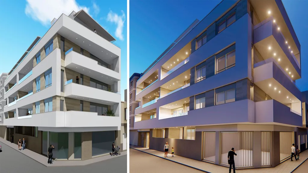 Modern Condo with Rooftop Sauna in Torrevieja