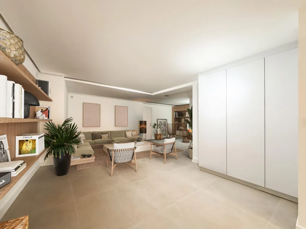 Séjour - Renovated Apartment in Alicante Old Town