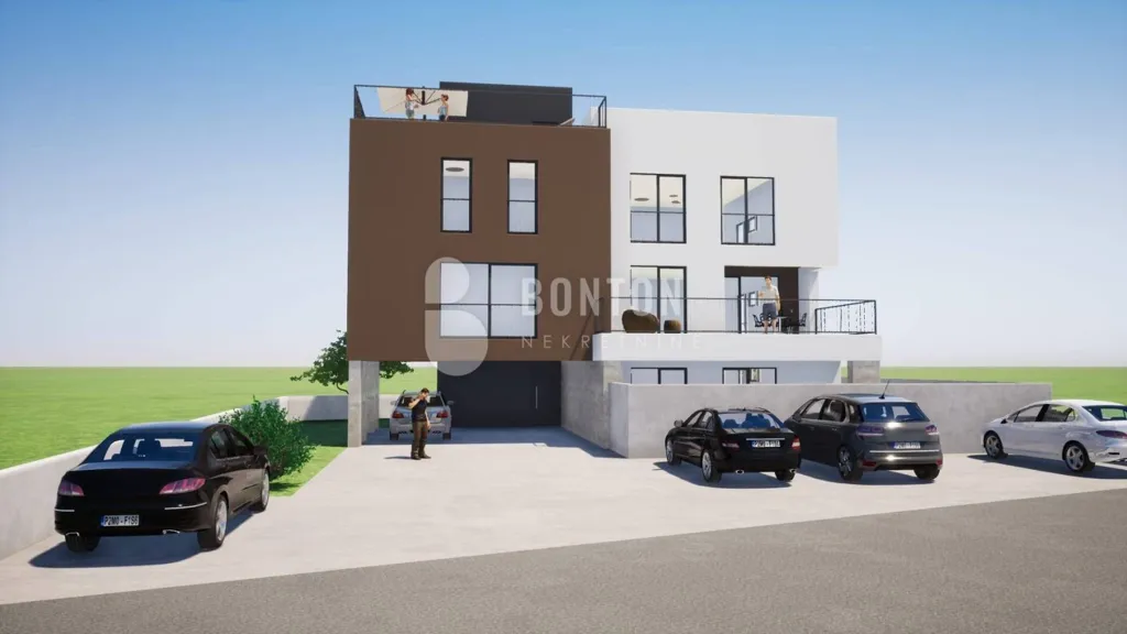 Two-Storey Apartment with Sea View in Zaton, Nin