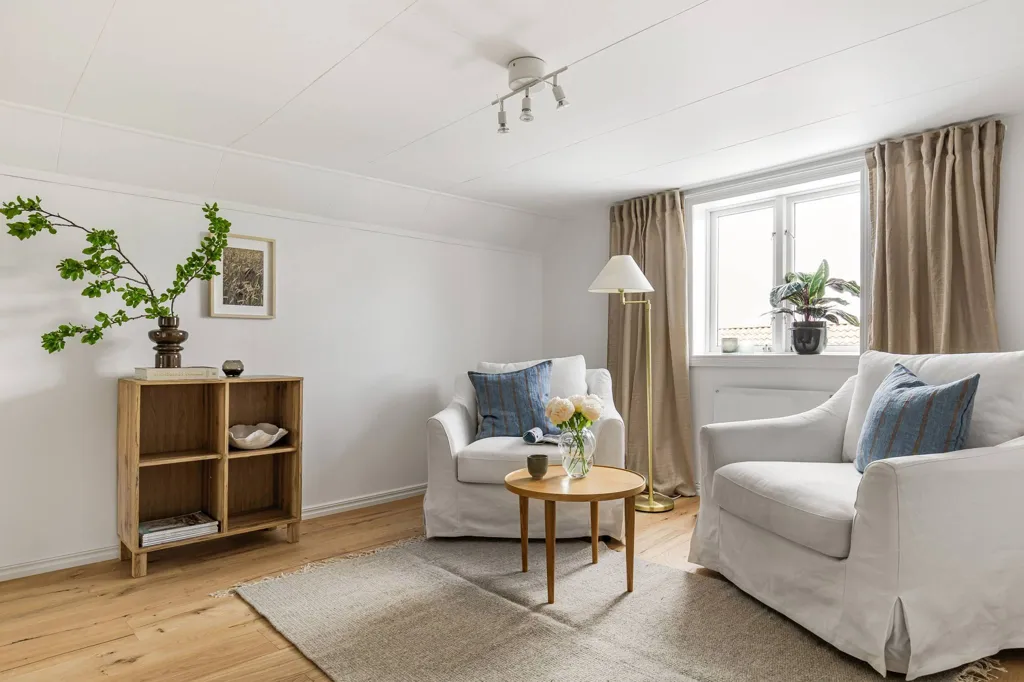 Séjour - Villa with Expansive Garden in Egeby
