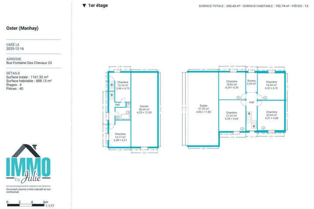 Planimetria - Authentic Ardennes Farmhouse with Multiple Possibilities