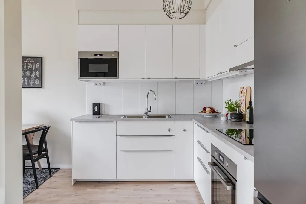 Cuisine - Modern Two-Bedroom with Garden in Central Malmö