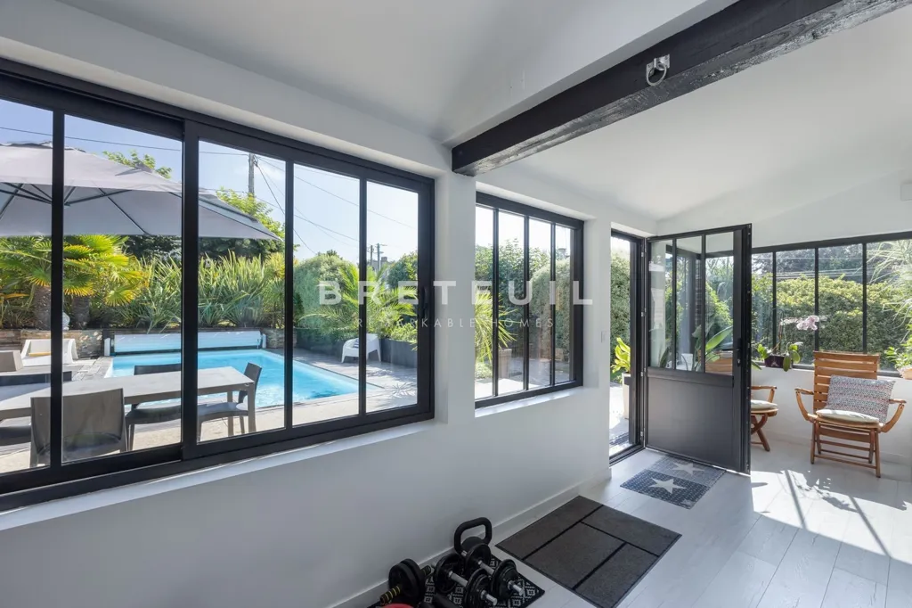 Bassein - Stone Cottage with Pool near Dinard Beach