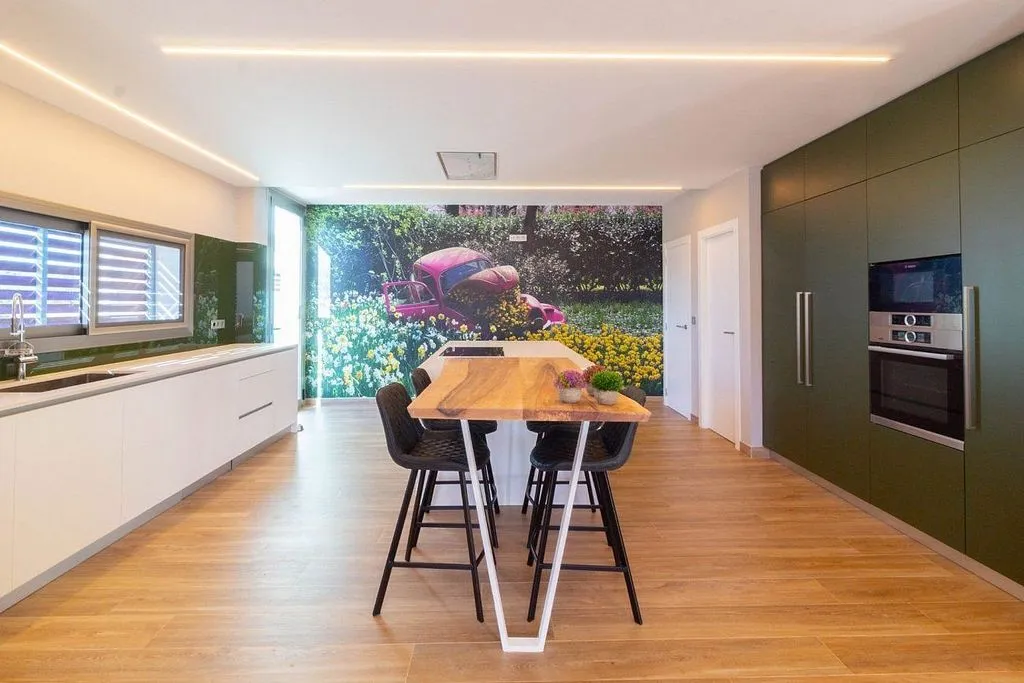 Cuisine - Chalet with Pool in Turís