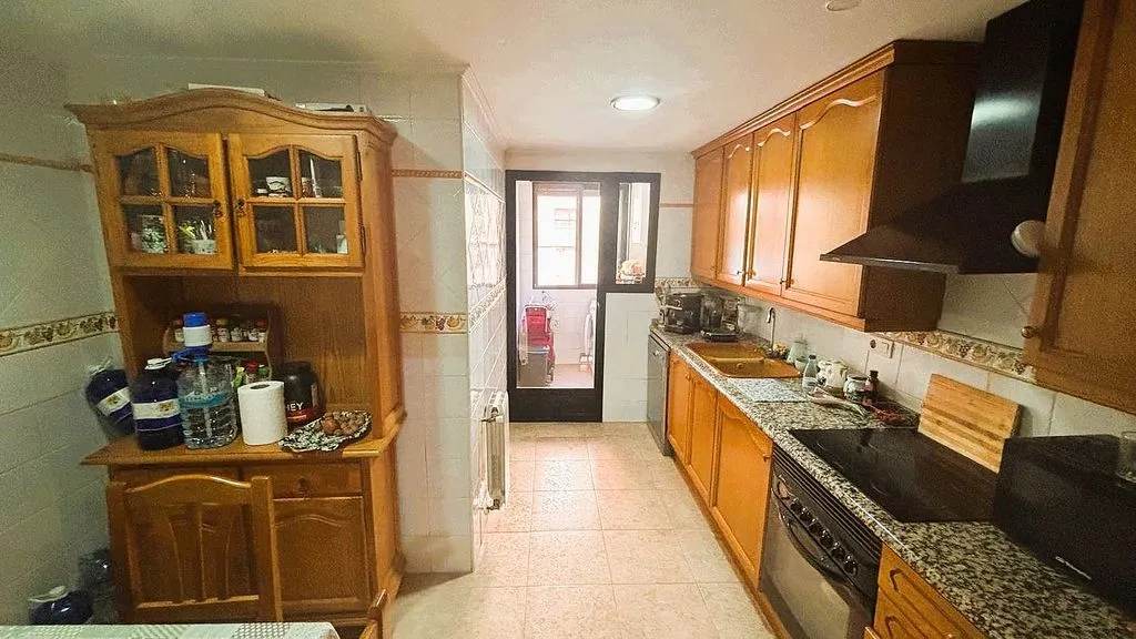Köök - Apartment with Terrace in Av Valencia, Castellón