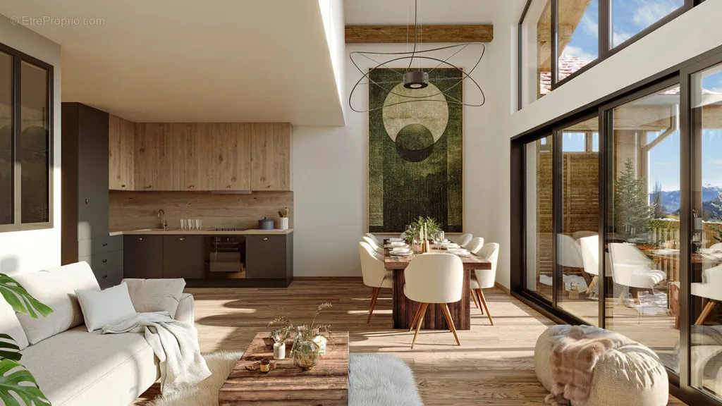 Elutuba - Duplex with Mountain View in Serre Chevalier