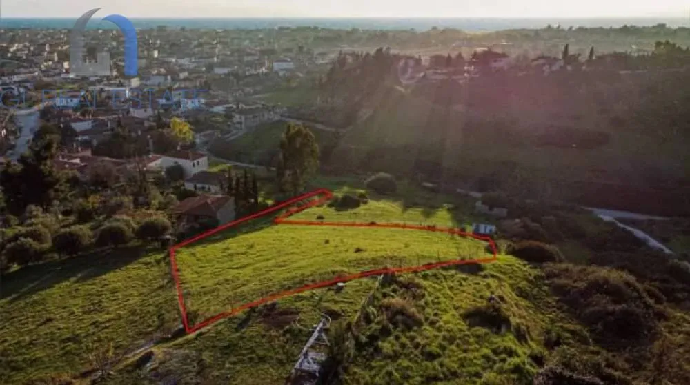 Õhuvaade - Amphitheatre Plot with Sea View in Sithonia