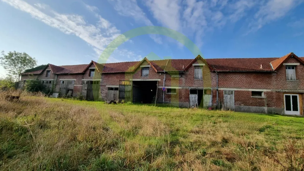 Esterno - Large Barn for Renovation in Plessier-Rozainvillers