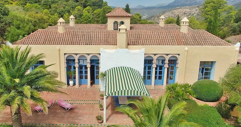 Vue aérienne - Andalusian Villa with Pool in Gaucín